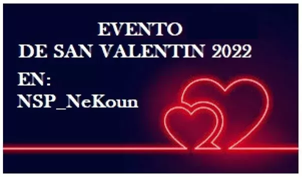 EVENTO SAN VALENTIN 2022