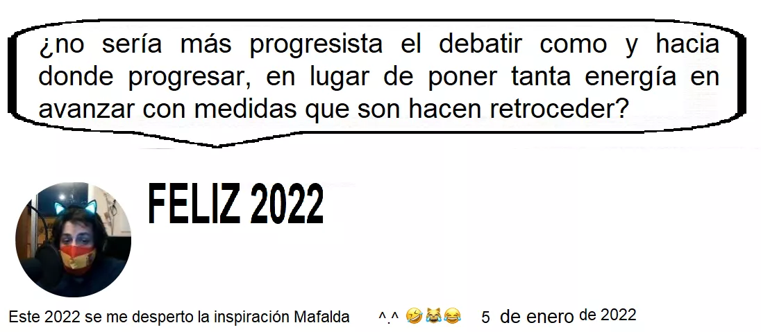 5 ENERO 2022 INSPIRACION MAFALDA